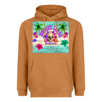 Meerkat nobody likes shady beach Heavyweight Hoodie - TumblerDesignByShophia