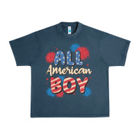 Midnight Navy all american boy Urban Heavy Tee - MaliasSmallBusiness