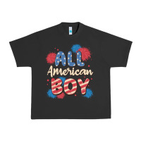 Pigment Black all american boy Urban Heavy Tee - MaliasSmallBusiness