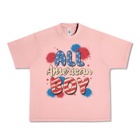 Salmon all american boy Urban Heavy Tee - MaliasSmallBusiness