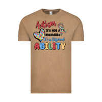 Vintage Coffee autism it's not a disability it's a different abil Vintage Tee - MaliasSmallBusiness