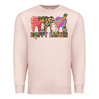 Pale Pink Happy Easter Dental Premium Sweatshirt - HowdyJamesFarm