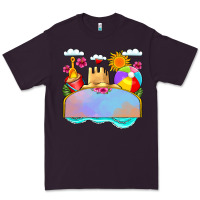 Plum custom name summer beach toys Premium Tee - JahusDesignShop