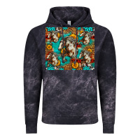 Cloud Black mustang horse western Vintage Hoodie - LillyAllenDesigns