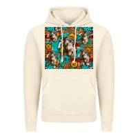 Vintage Artic mustang horse western Vintage Hoodie - LillyAllenDesigns