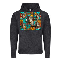 Vintage Black mustang horse western Vintage Hoodie - LillyAllenDesigns