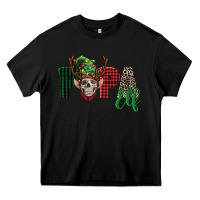Black papa elf skull Heavy Core Tee - FaDigitalArtStudio