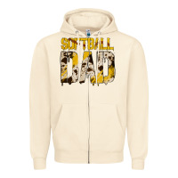Sandshell Softball Dad Zipper Hoodie - Bettercallsaul