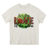 For The Love Of The Game Football Heavy Core Tee | Teevron