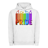 Pigment Lunar Rock Pride Barcode Urban Hoodie - FaDigitalArtStudio