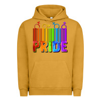 Pigment Peanut Butter Pride Barcode Urban Hoodie - FaDigitalArtStudio