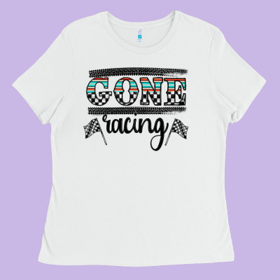Goneracing Ladies Tee Designed By Cowhidedigitalart
