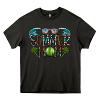 Asphalt summer mom Heavy Core Tee - CowhideDigitalArt