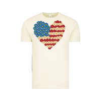 Vintage Arctic american heart flag Vintage Tee - MaliasSmallBusiness