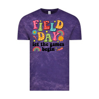 Cloud Purple field day let the games begin Vintage Tee - JahusDesignShop