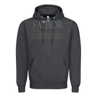 Smoke Fa-Thor Like Dad Just Way Mightier Zipper Hoodie - Bettercallsaul