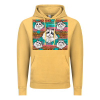 Vintage Mustard Western Ragdoll Cat Vintage Hoodie - LillyAllenDesigns