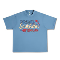 Pebble Blue proud southern american Urban Heavy Tee - MaliasSmallBusiness