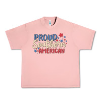 Salmon proud southern american Urban Heavy Tee - MaliasSmallBusiness