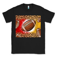 Black team color red and gold football Classic Tee - MaliasSmallBusiness