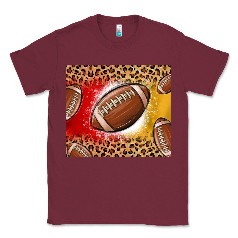 Team Color Red And Gold Football Classic Tee by MaliasSmallBusiness | Teevron