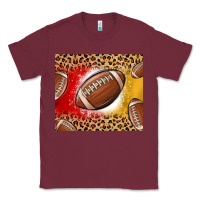 Burgundy team color red and gold football Classic Tee - MaliasSmallBusiness