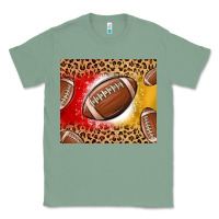 Sage team color red and gold football Classic Tee - MaliasSmallBusiness
