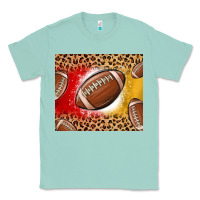 Seafoam team color red and gold football Classic Tee - MaliasSmallBusiness