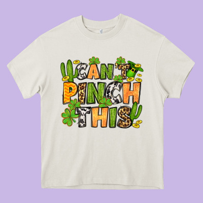 St. Patrick's Can't Pinch This Heavy Core Tee Designed By Oliviacreatesart
