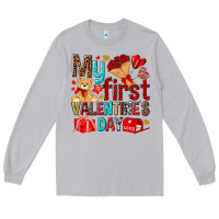 Moon Dust my first valentines day Long Sleeve Tee - NancyCooperArtShop