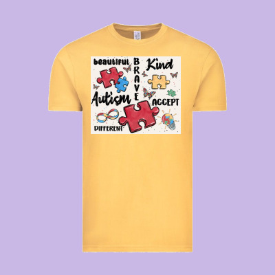 Autism Vintage Tee Designed By Maliassmallbusiness