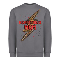 Storm homeschool mom lightning bolt Heavyweight Sweatshirt - MaliasSmallBusiness