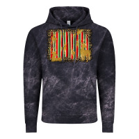 Cloud Black christmas reindeers leopard background Vintage Hoodie - BarkalooDesign