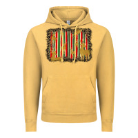 Vintage Mustard christmas reindeers leopard background Vintage Hoodie - BarkalooDesign