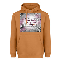 Meerkat feeling kinda idgaf ish today with leopard Heavyweight Hoodie - TumblerDesignByShophia