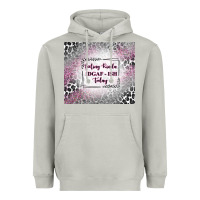 Moon Dust feeling kinda idgaf ish today with leopard Heavyweight Hoodie - TumblerDesignByShophia