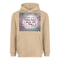 Mushroom feeling kinda idgaf ish today with leopard Heavyweight Hoodie - TumblerDesignByShophia