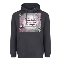 Smoke feeling kinda idgaf ish today with leopard Heavyweight Hoodie - TumblerDesignByShophia