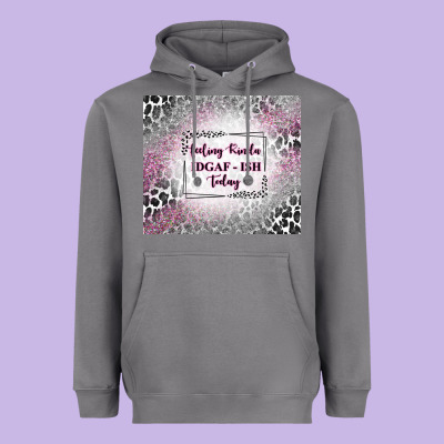 Feeling Kinda Idgaf Ish Today With Leopard Heavyweight Hoodie Designed By Tumblerdesignbyshophia