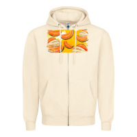 Sandshell Colorado Cantaloupe Background Zipper Hoodie - Bettercallsaul