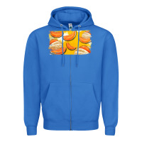 True Royal Colorado Cantaloupe Background Zipper Hoodie - Bettercallsaul