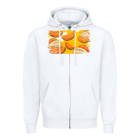 White Colorado Cantaloupe Background Zipper Hoodie - Bettercallsaul