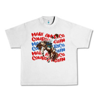Lunar Rock make america cowboy again Urban Heavy Tee - MaliasSmallBusiness