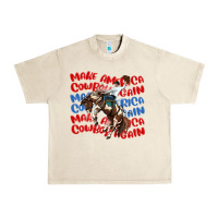 Sandshell make america cowboy again Urban Heavy Tee - MaliasSmallBusiness