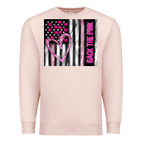Pale Pink back the pink Premium Sweatshirt - TumblerDesignByShophia