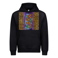 Black Leopard nana Urban Hoodie - FaDigitalArtStudio