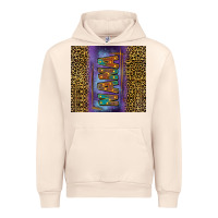 Sandshell Leopard nana Urban Hoodie - FaDigitalArtStudio