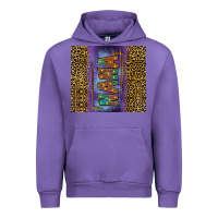 Tulip Leopard nana Urban Hoodie - FaDigitalArtStudio