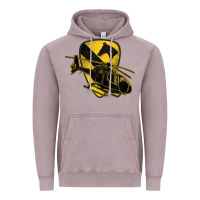 Vintage Zinc 1st cavalry division chopper helicopter air cav Vintage Hoodie - Jasminsmagicworld