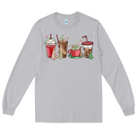 Moon Dust christmas tree cake and coffee cups Long Sleeve Tee - MaliasSmallBusiness